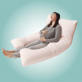 Moon Full Body Pregnancy Pillow U-Shaped - Pink