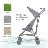 Moon Jet Ultra Light Buggy Stroller - Light Grey