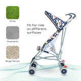 Moon Jet Ultra Light Buggy Stroller - Printed Unicorn