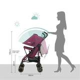 Moon Neo Plus Light Weight Travel Stroller - Purple