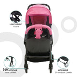Moon Travel-Lite Cabin Stroller - Pink
