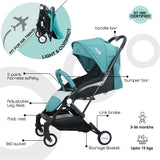Moon Travel-Lite Cabin Stroller - Sea Blue