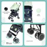 Moon Safari Stroller Character - Dino