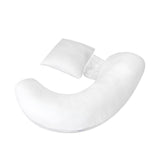 Moon Organic Pregnancy Multi-Position Pillow - White