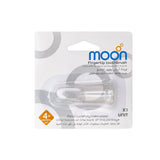 Moon Fingertip Baby Silicone Toothbrush - White