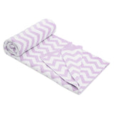 Moon Mellow Soft Stretchy Knitted Cotton Baby Blanket - Pink