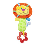 Moon Soft Rattle Toy With Sounds & Teether - Lion