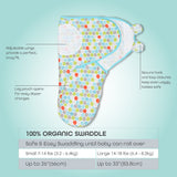 Moon Organic Swaddler Pack of 2- Blue