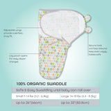 Moon Organic Swaddler - Multicolor