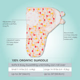 Moon Organic Swaddler Pack of 2 - Peach