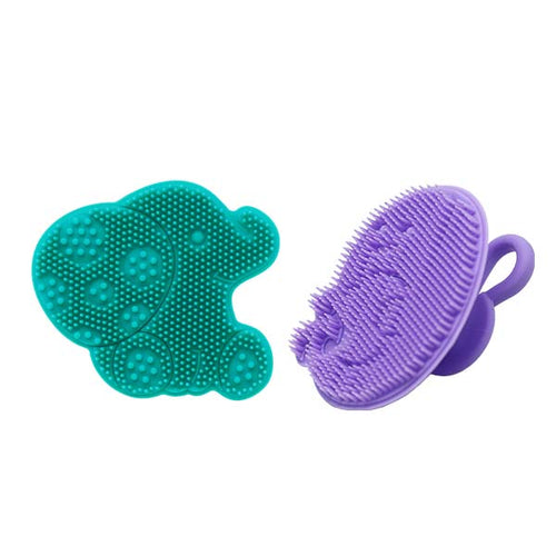 Marcus & Marcus - Baby Silicone Bath And Massage Brush - Set of 2 - Laadlee
