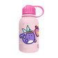 Marcus & Marcus - Stainless Steel Double Wall Vacuum Insulated Water Bottle - Rainbow - Pink - 350 ml - Laadlee