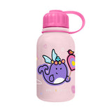 Marcus & Marcus - Stainless Steel Double Wall Vacuum Insulated Water Bottle - Rainbow - Pink - 350 ml - Laadlee