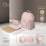 Moon Elisa Diaper Backpack - Pink