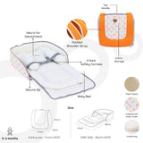 Moon Travalo Travel Baby Bed & Backpack - Orange