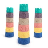Moon Baby Alphabet Colorful Blocks