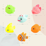 Moon Bath Buddies Fish Family