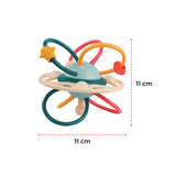 Moon Baby Teether Rattle Soft Ball