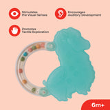 Moon Animal Teether Rattle Toy - Sheep