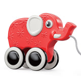 Moon Animal Pull Along Toy - Elephant