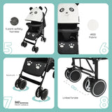 Moon Safari Stroller Character - Panda