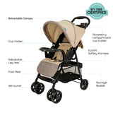 Moon Metro Urban Baby Stroller - Beige