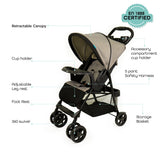 Moon Metro Urban Baby Stroller - Grey