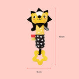 Moon Soft Rattle Plush Toy - Lion