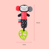 Moon Soft Rattle Plush Toy - Monkey