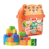 Moon Creative Block Toys Tiger - 30Pcs