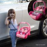 Moon Doll Carrier Car Seat--Pretend To Play - Pink