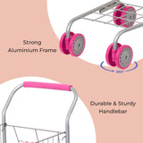 Moon Toy Shopping Trolley-Pretend To Play - Pink