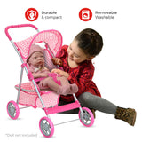 Moon Doll Stroller-Pretend To Play - Pink