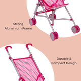 Moon Baby Doll Buggy-Pretend To Play - Pink