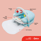 Moon Sit Feed Nap & Play Activity Floor Mat - Blue