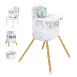 Moon HiteRite 4-in-1 Convertible Baby Highchair - Green