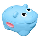 Moon Baby potty Hippo with PU Cushion - Blue
