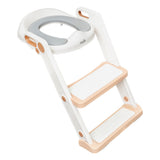 Moon Step Stool Potty Trainer Seat - White and Gold
