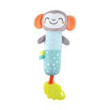 Moon Jungle Friends Soft Rattle Toy - Monkey