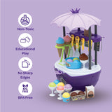 Moon Ice Cream Cart - 69Pcs.