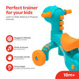 Moon Learning Fun Dinosaur Trike Bike - Blue