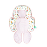 Moon Body Support Car Seat With Warm Pad Cushion - Flowers