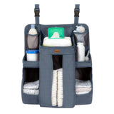 Moon Baby Crib Orgnizer - Light Grey