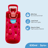 Moon Kids Tritan Bottle 630ml - Pink