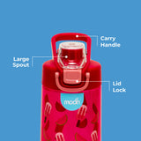 Moon Kids Tritan Bottle 630ml - Pink