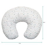 Moon Portable Nursing Breast Feeding Baby Support Pillow With Zippered Cover- Hippo