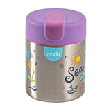 Moon Double Wall Ss Food Jar 10Oz - Purple