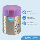 Moon Double Wall Ss Food Jar 10Oz - Purple