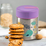 Moon Double Wall Ss Food Jar 10Oz - Purple