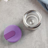 Moon Double Wall Ss Food Jar 10Oz - Purple